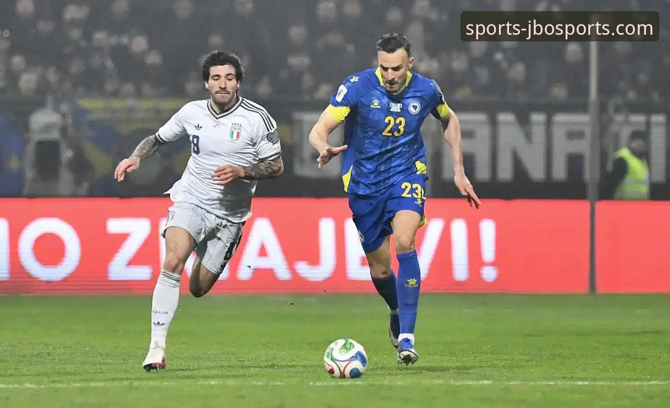 世预赛爆冷之夜最新动态，波黑点杀意大利挺进世界杯，JBO竞博体育资深用户观赛体验分享